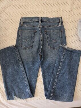 HUDSON Women’s Blue Denim Jeans - Classic Straight Fit